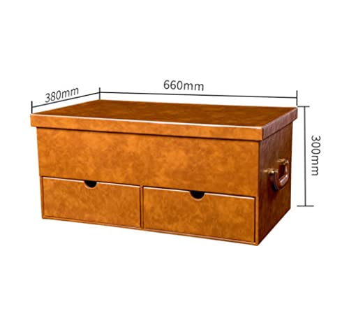 Large-Capacity Car Trunk Storage Organizer with Drawer