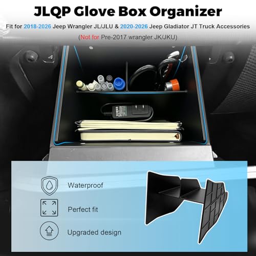 Durable ABS Car Interior Storage Organizer Tray