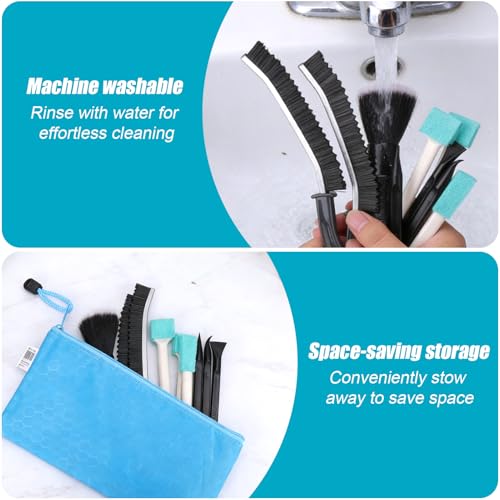 10-Piece Car Interior Detailing Brush & Cleaning Kit
