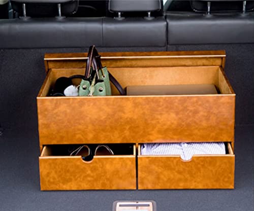 Large-Capacity Car Trunk Storage Organizer with Drawer