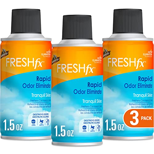 3-Pack Car Air Freshener Fogger & Rapid Odor Eliminator