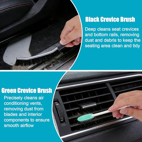 10-Piece Car Interior Detailing Brush & Cleaning Kit