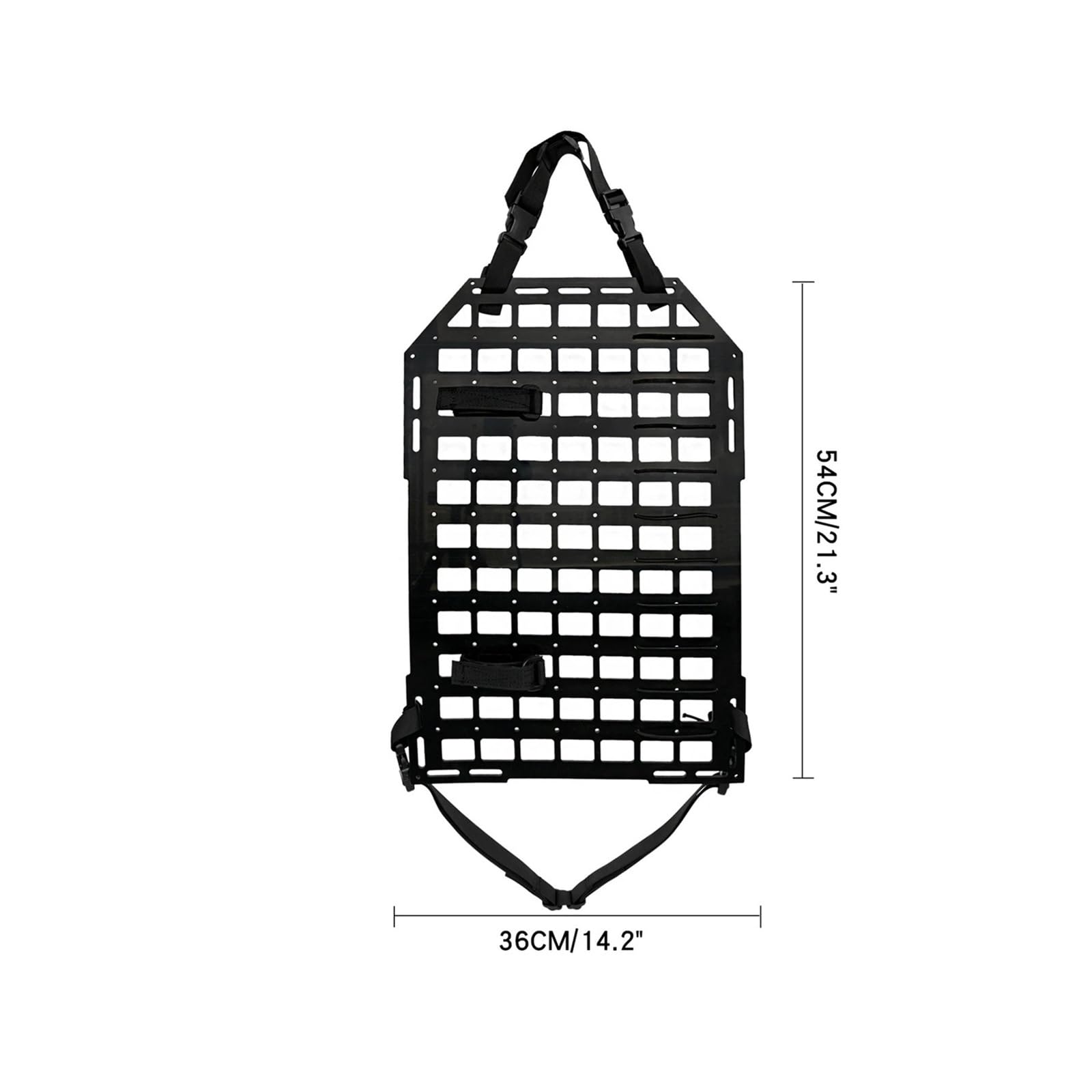 Tactical MOLLE Car Headrest & Seatback Organizer Panel
