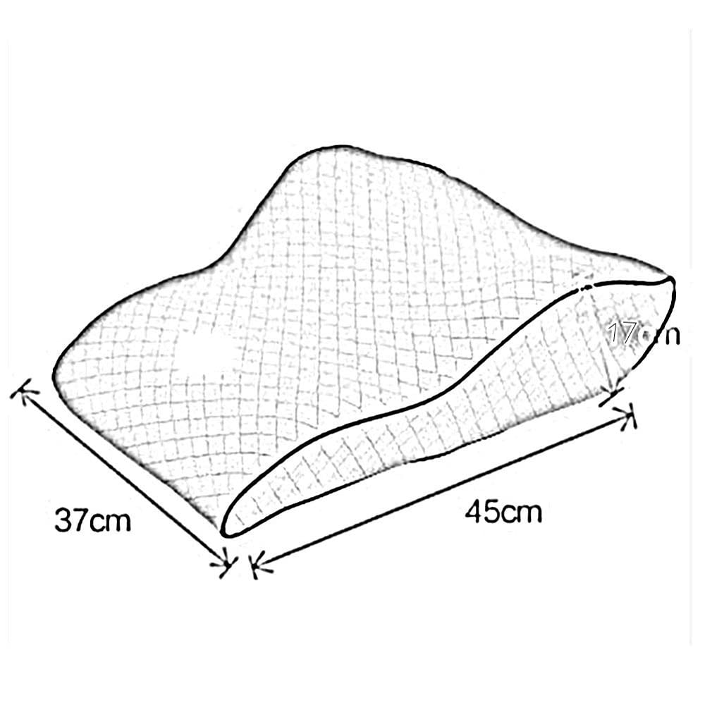 Memory Foam Lumbar Support Pillow for Car Seats & Chairs
