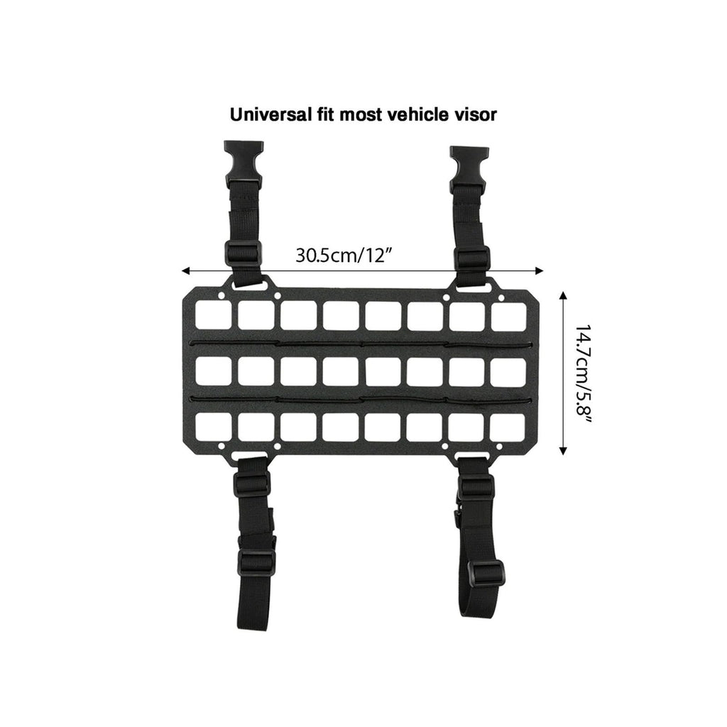 Tactical MOLLE Car Headrest & Seatback Organizer Panel