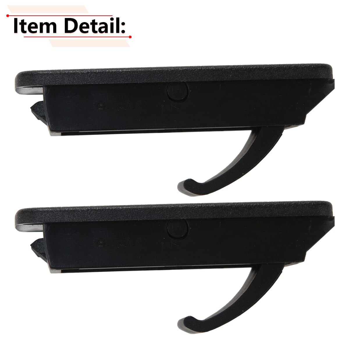 2-Piece Rear Cargo Net Hook Set for Ford Edge