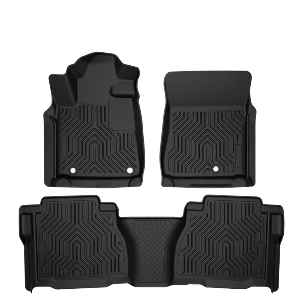 3-Piece TPE Floor Mats for Toyota Tundra 2007–2011