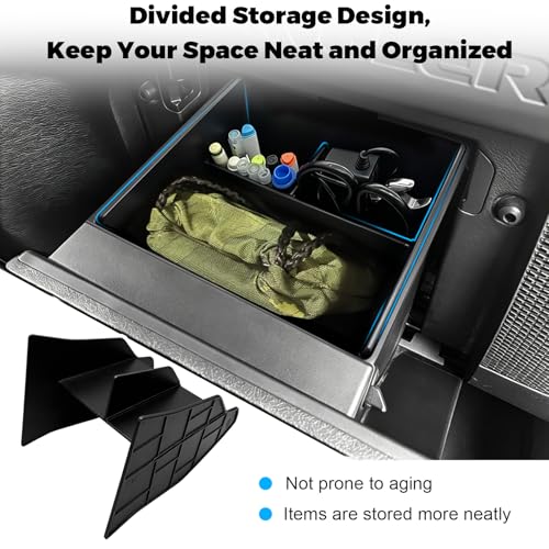 Durable ABS Car Interior Storage Organizer Tray