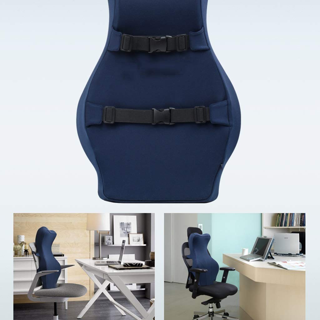 Breathable Memory Foam Lumbar Support Pillow for Car Seats
