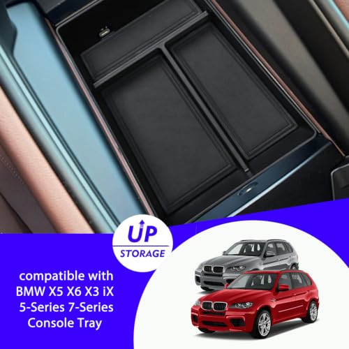 2-Pack BMW Metal Headrest Tablet Holders & Console Tray
