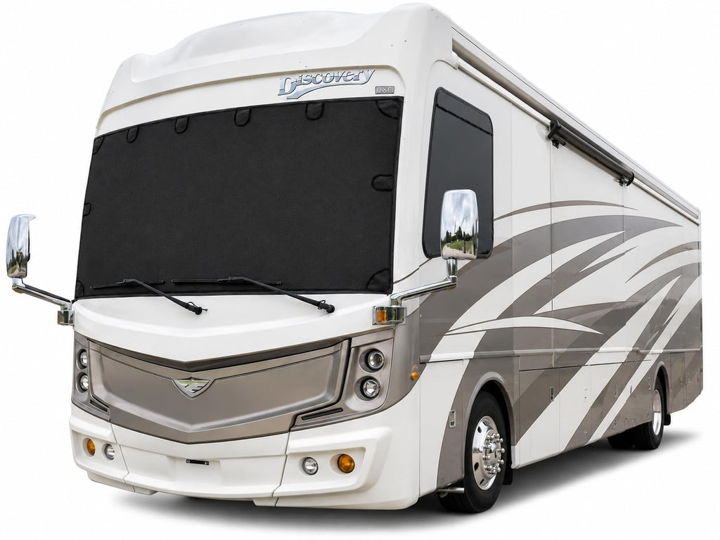 Magnetic RV Windshield Sun Shade for Heat Reduction