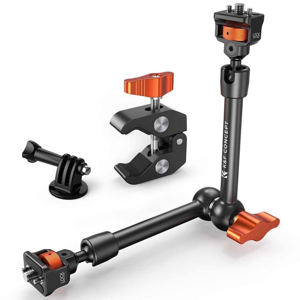11-Inch 360° Articulating Magic Arm Camera Mount Adapter