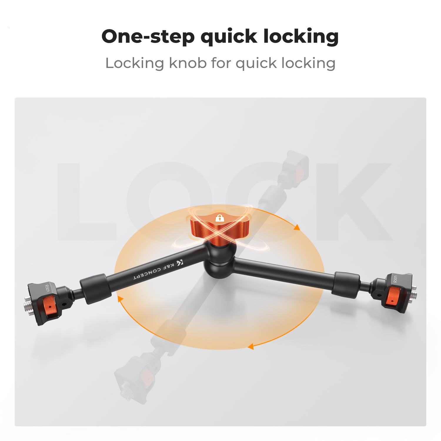 11-Inch 360° Articulating Magic Arm Camera Mount Adapter