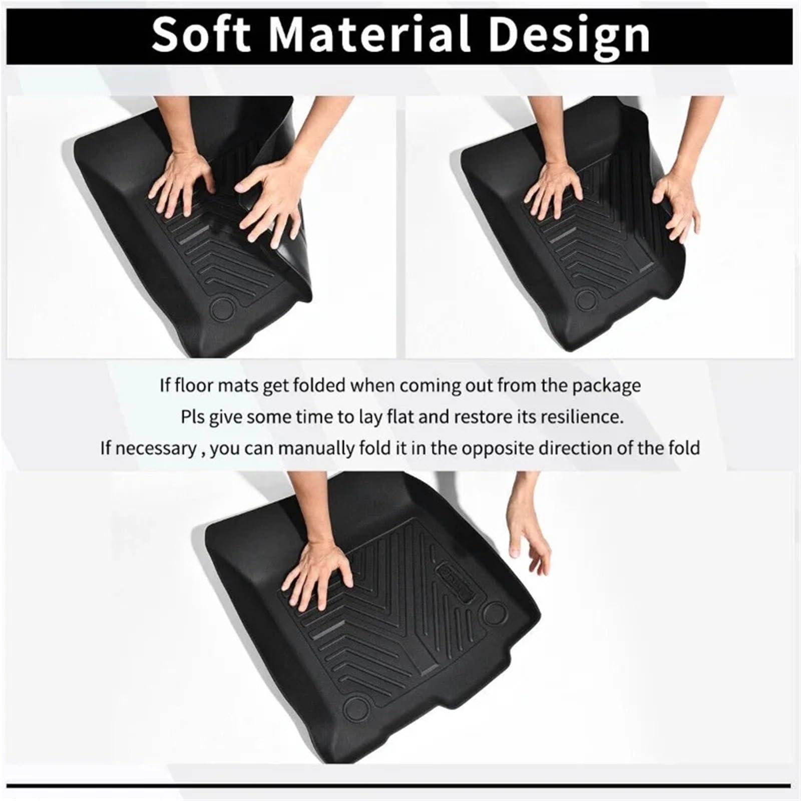 3D TPE Floor Mats & Cargo Liner for Ford Expedition 2018–2025