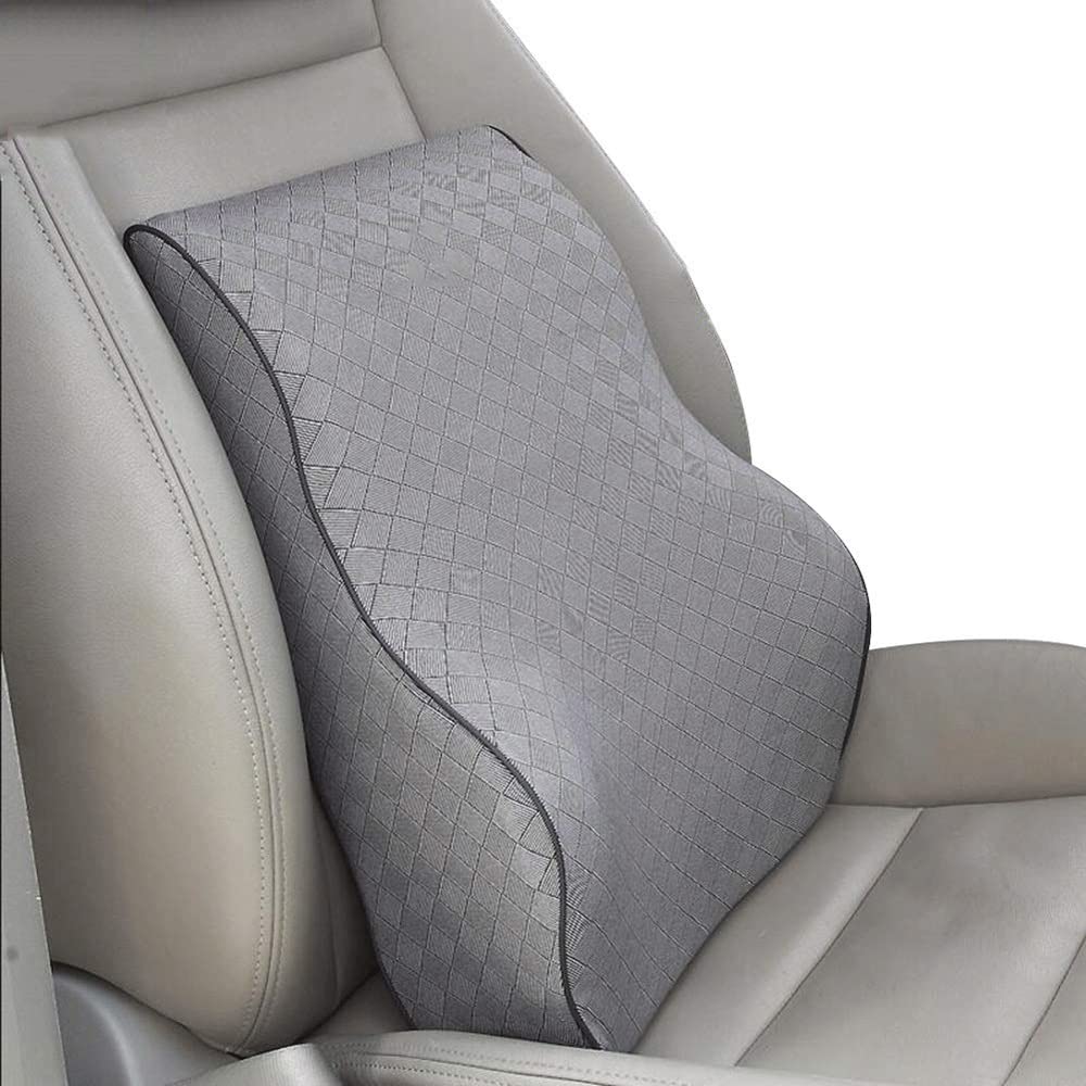 Memory Foam Lumbar Support Pillow for Car Seats & Chairs