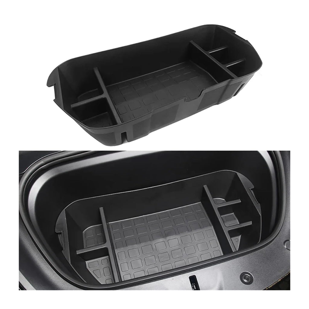 Rear Trunk Storage Organizer Bins for Tesla Model Y 2020–2024