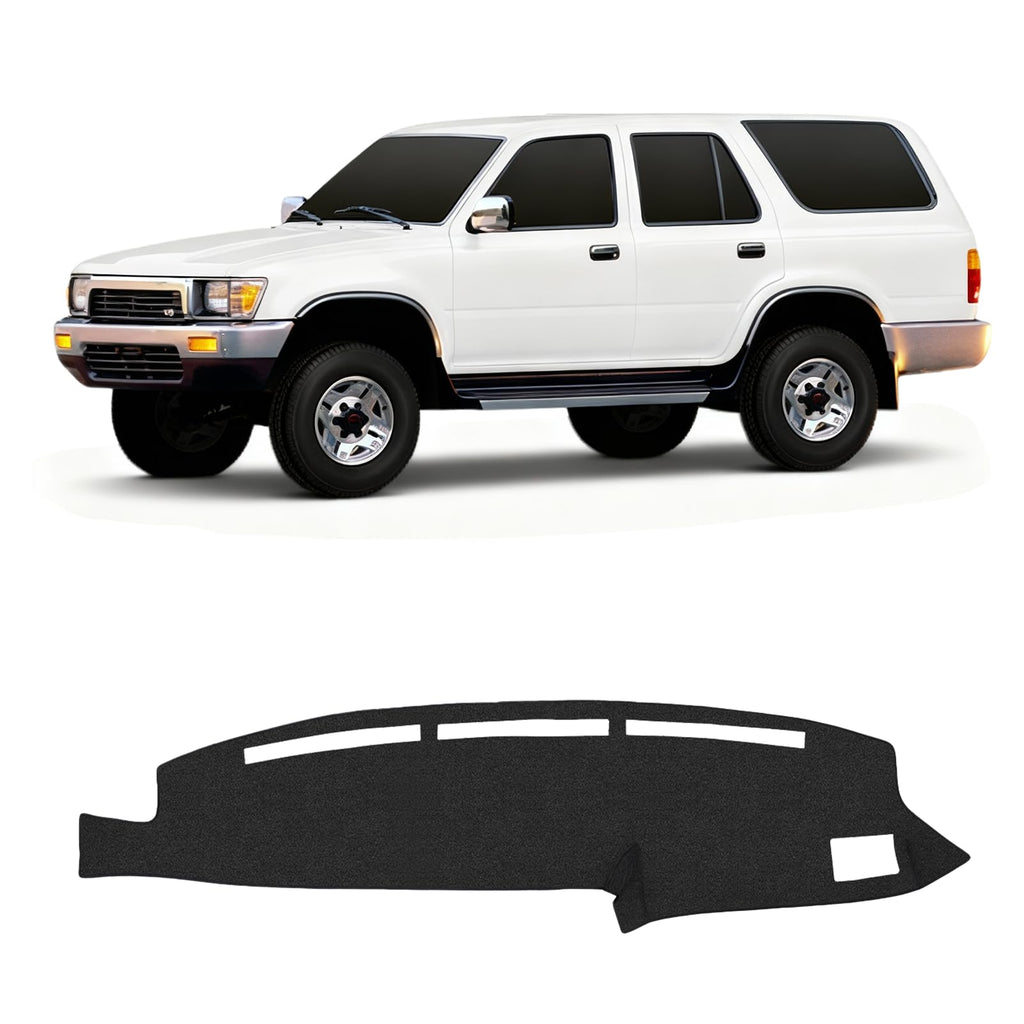 Gray & Black Non-Slip Dashboard Cover for Left-Hand Drive