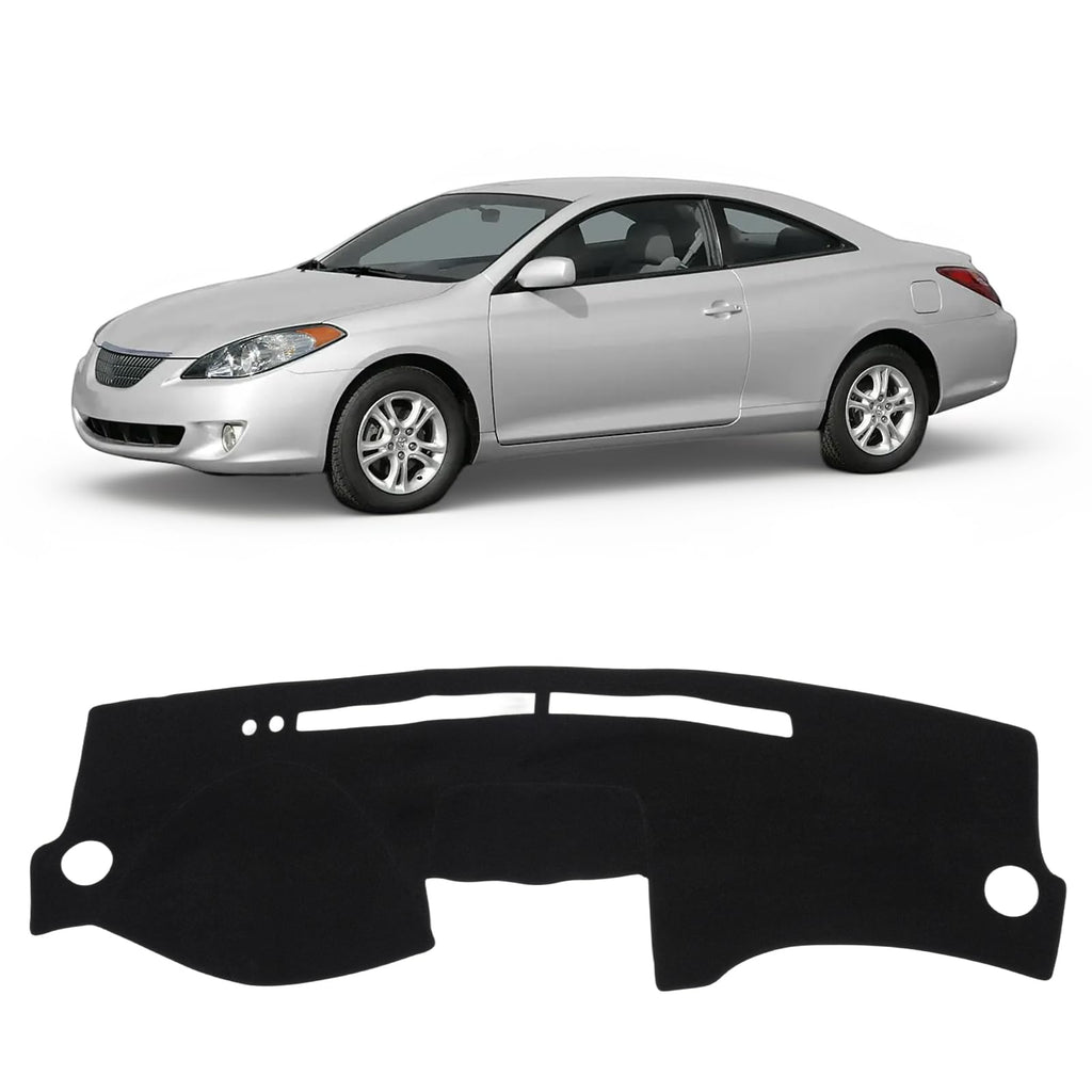 Gray & Black Non-Slip Dashboard Cover for Left-Hand Drive