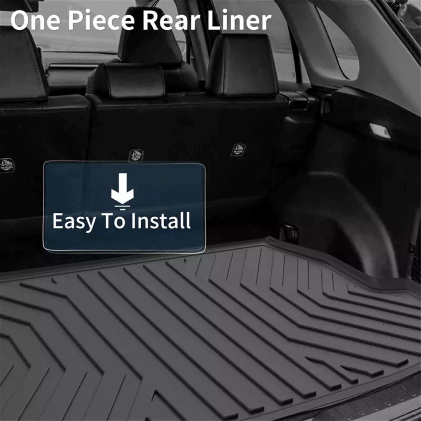 3D TPE Floor Mats & Cargo Liner for Ford Expedition 2018–2025