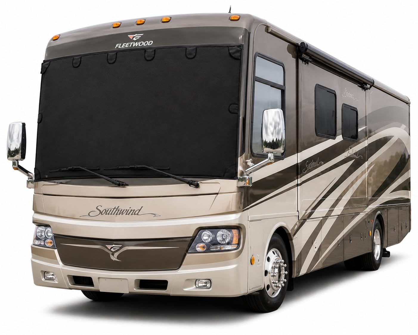 Magnetic RV Windshield Sun Shade for Heat Reduction