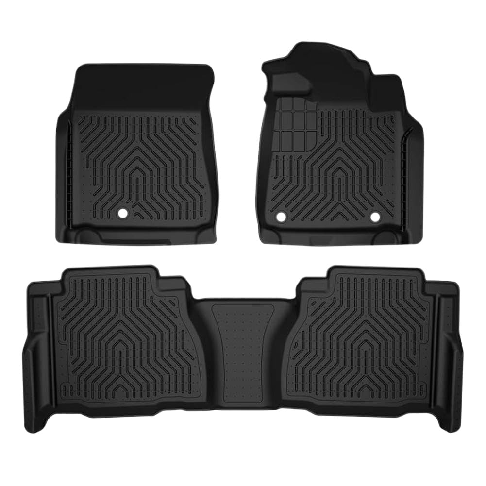 3-Piece TPE Floor Mats for Toyota Tundra 2007–2011