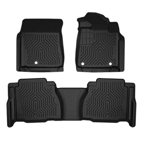 3-Piece TPE Floor Mats for Toyota Tundra 2007–2011