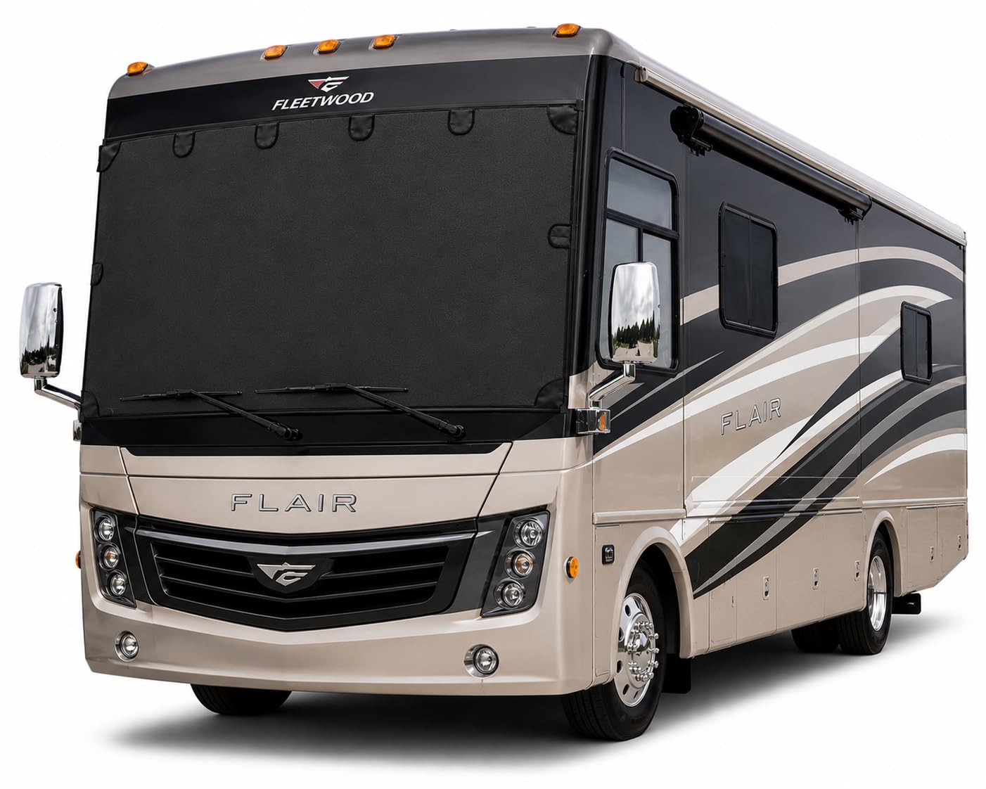 Magnetic RV Windshield Sun Shade for Heat Reduction