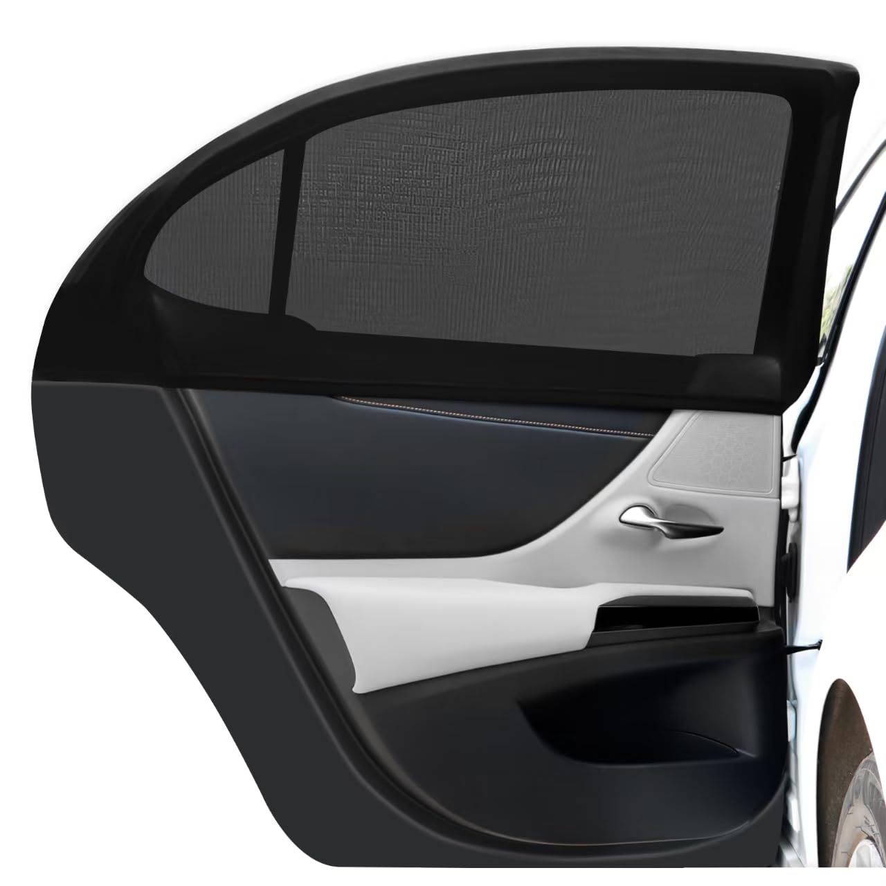 Universal Elastic Rear Side Window Sun Shades for Cars