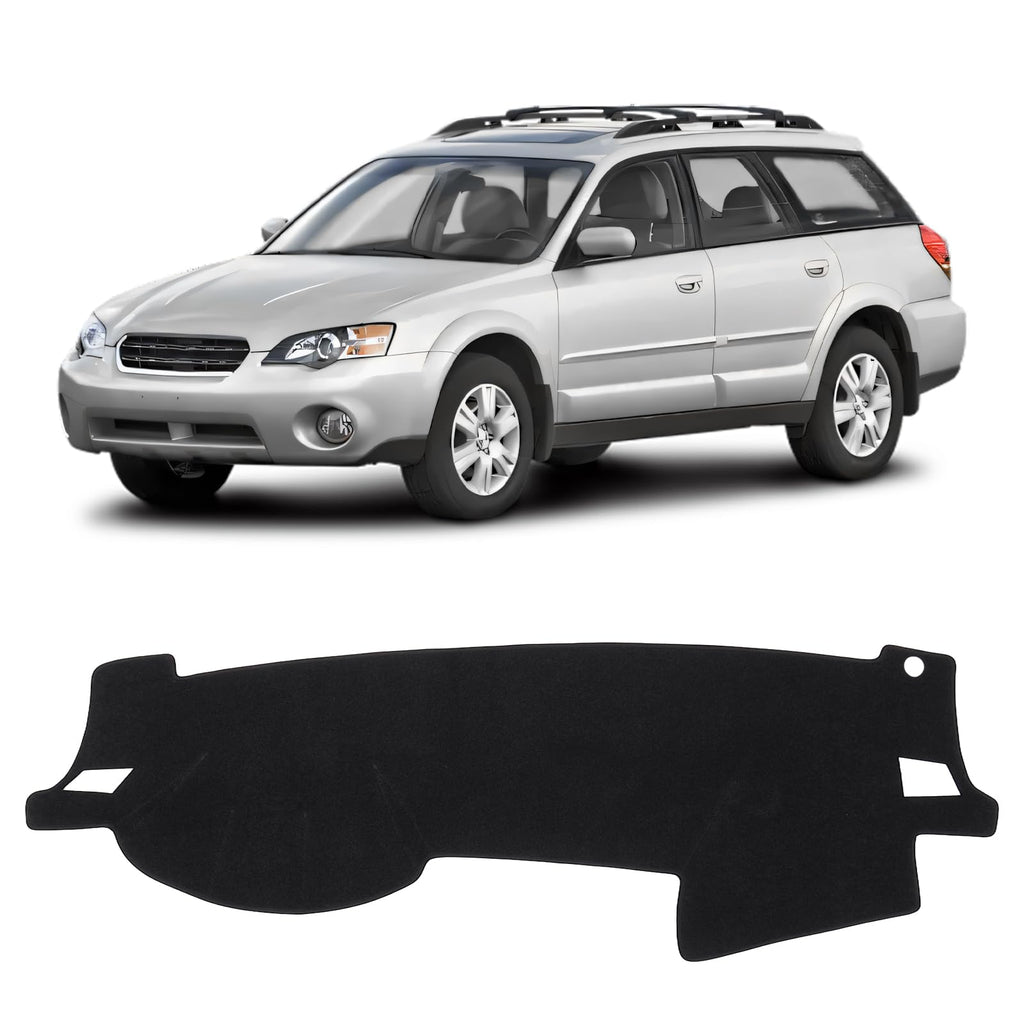 Gray & Black Non-Slip Dashboard Cover for Left-Hand Drive