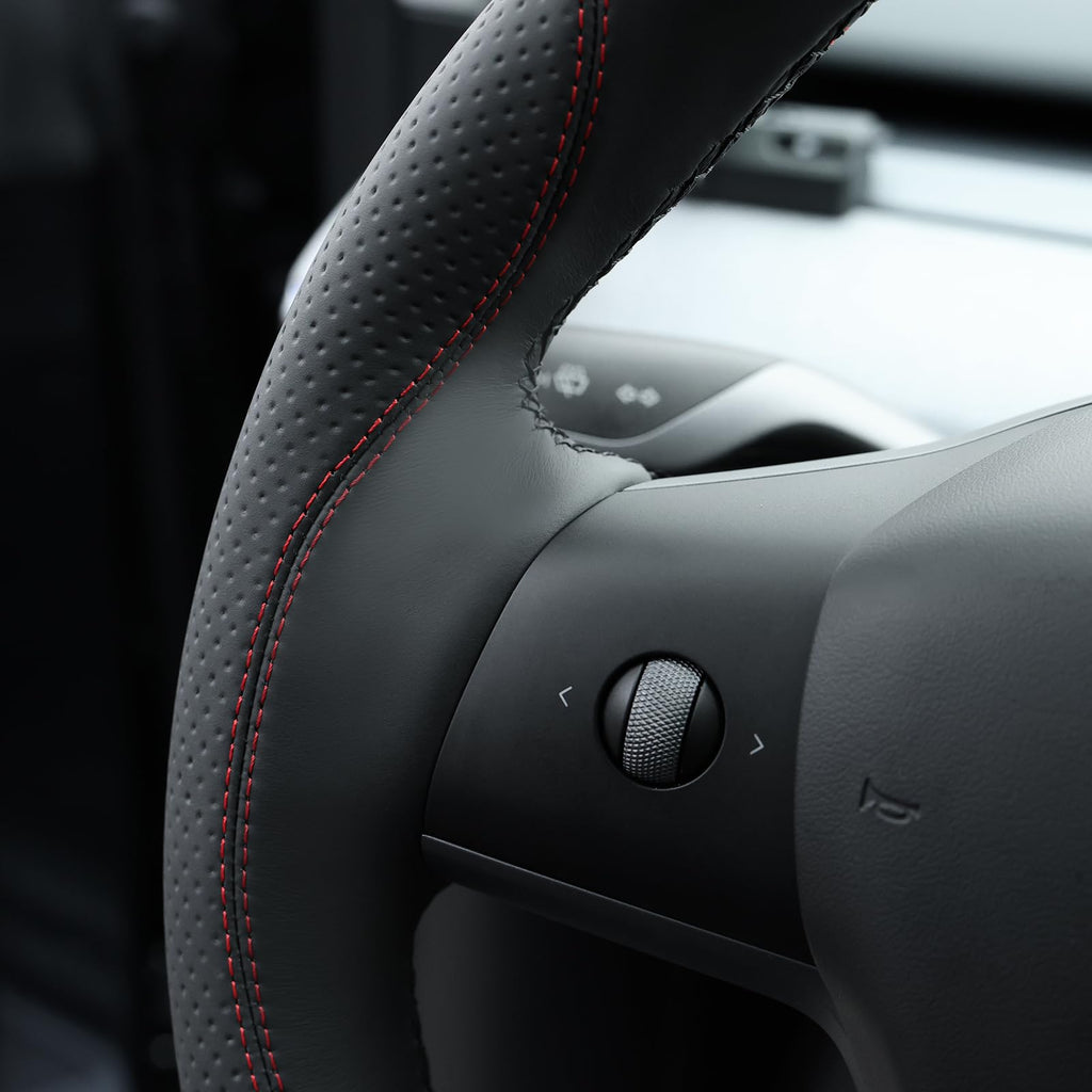 Custom Steering Wheel Cover for Tesla Model 3 & Model Y 2020