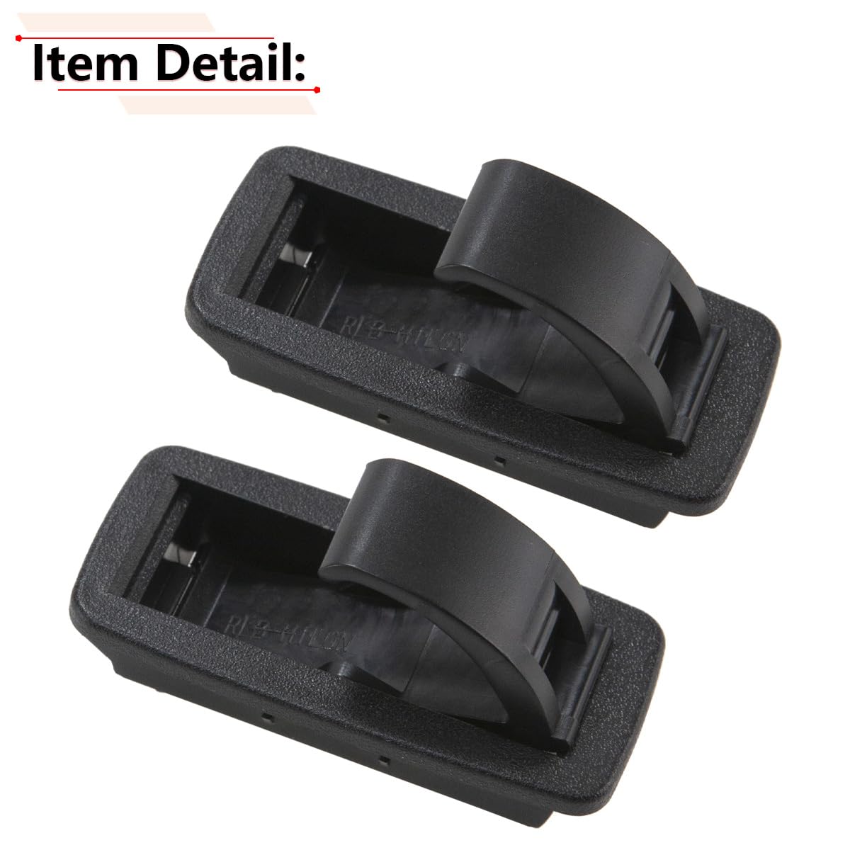 2-Piece Rear Cargo Net Hook Set for Ford Edge