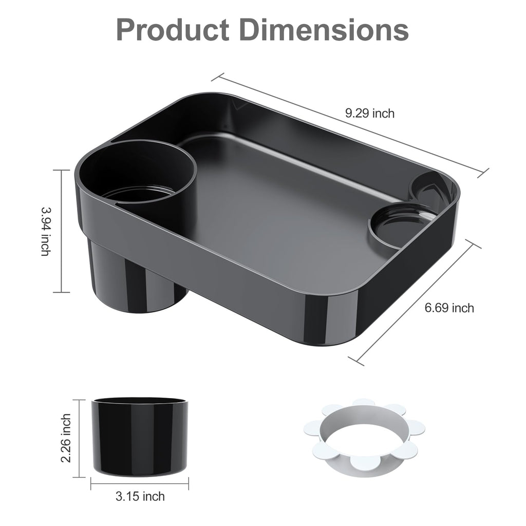 Universal Toddler Car Seat Snack Tray for Road Trips