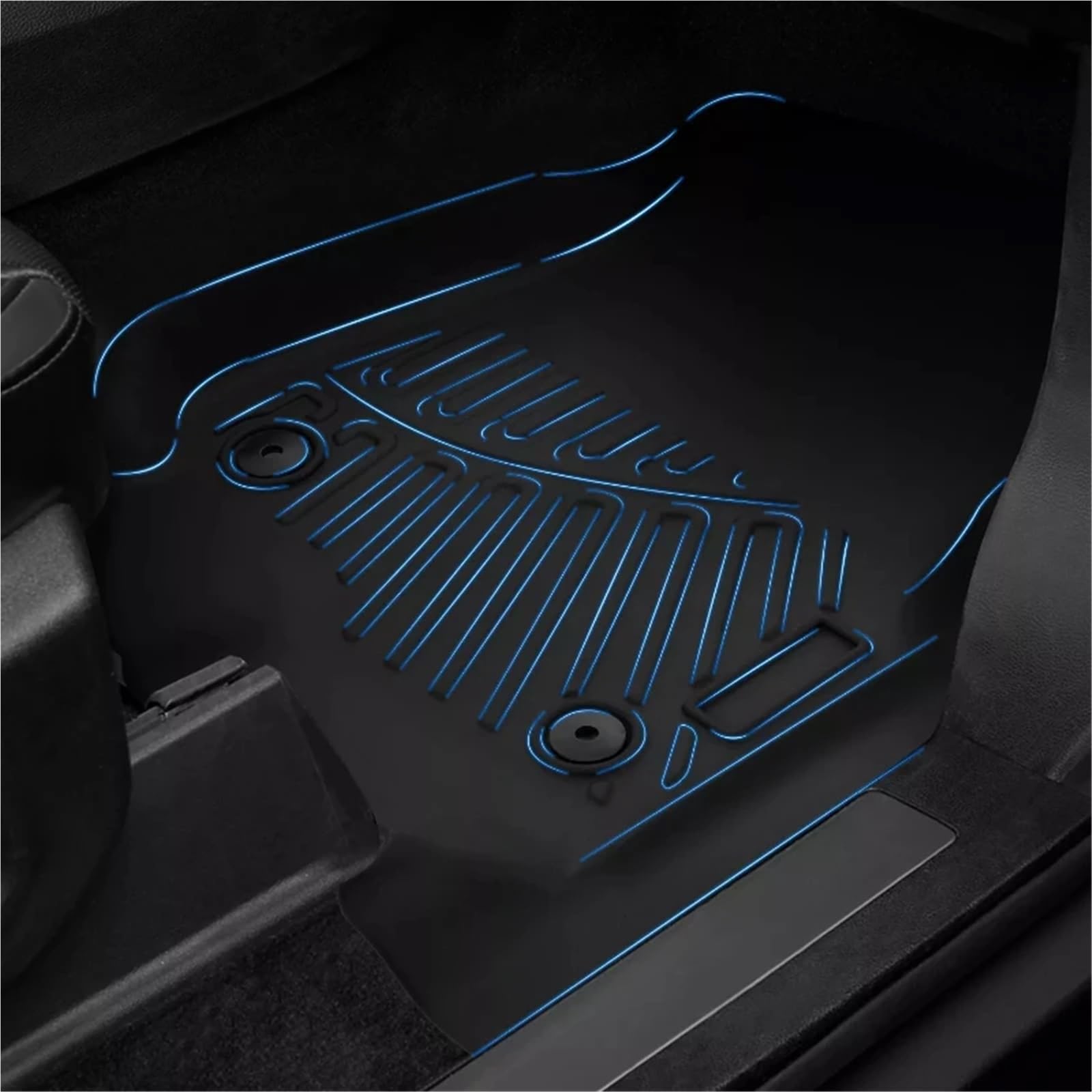 3D TPE Floor Mats & Cargo Liner for Ford Expedition 2018–2025