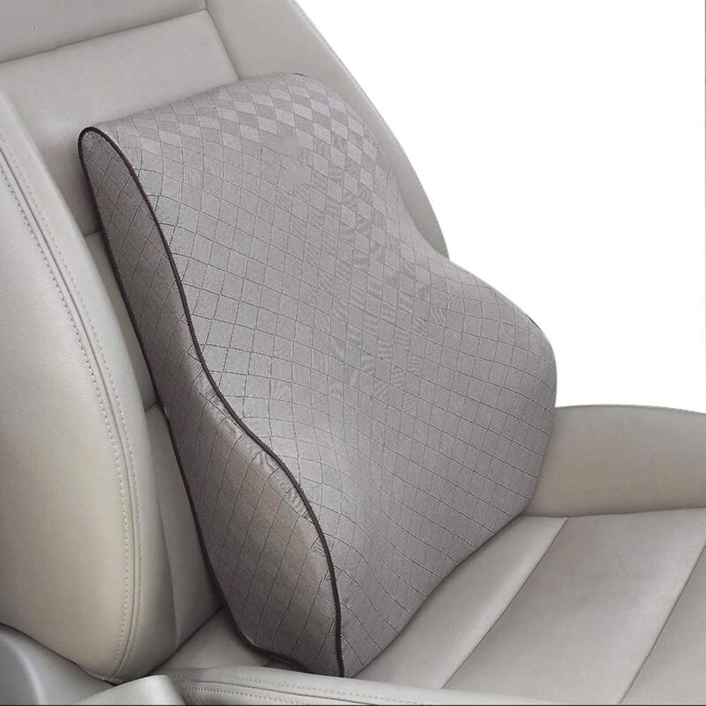 Memory Foam Lumbar Support Pillow for Car Seats & Chairs