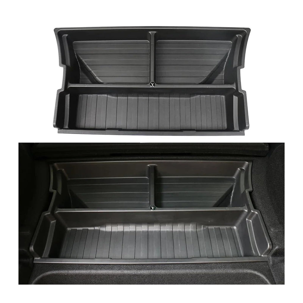 Rear Trunk Storage Organizer Bins for Tesla Model Y 2020–2024
