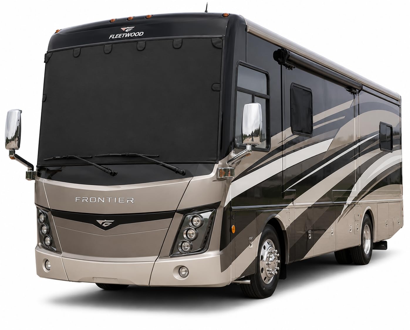 Magnetic RV Windshield Sun Shade for Heat Reduction