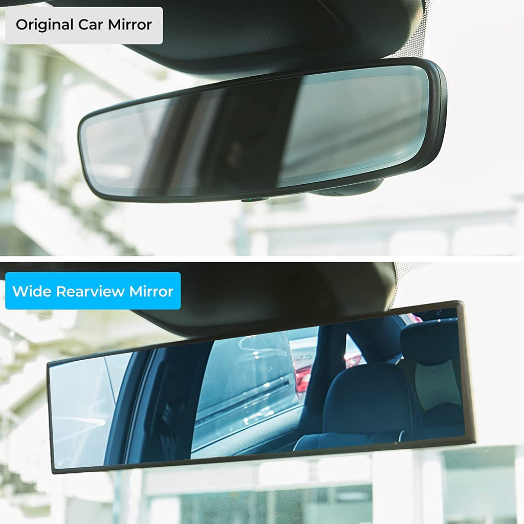 Wide-Angle Car Rearview Mirror for Enhanced Driving View