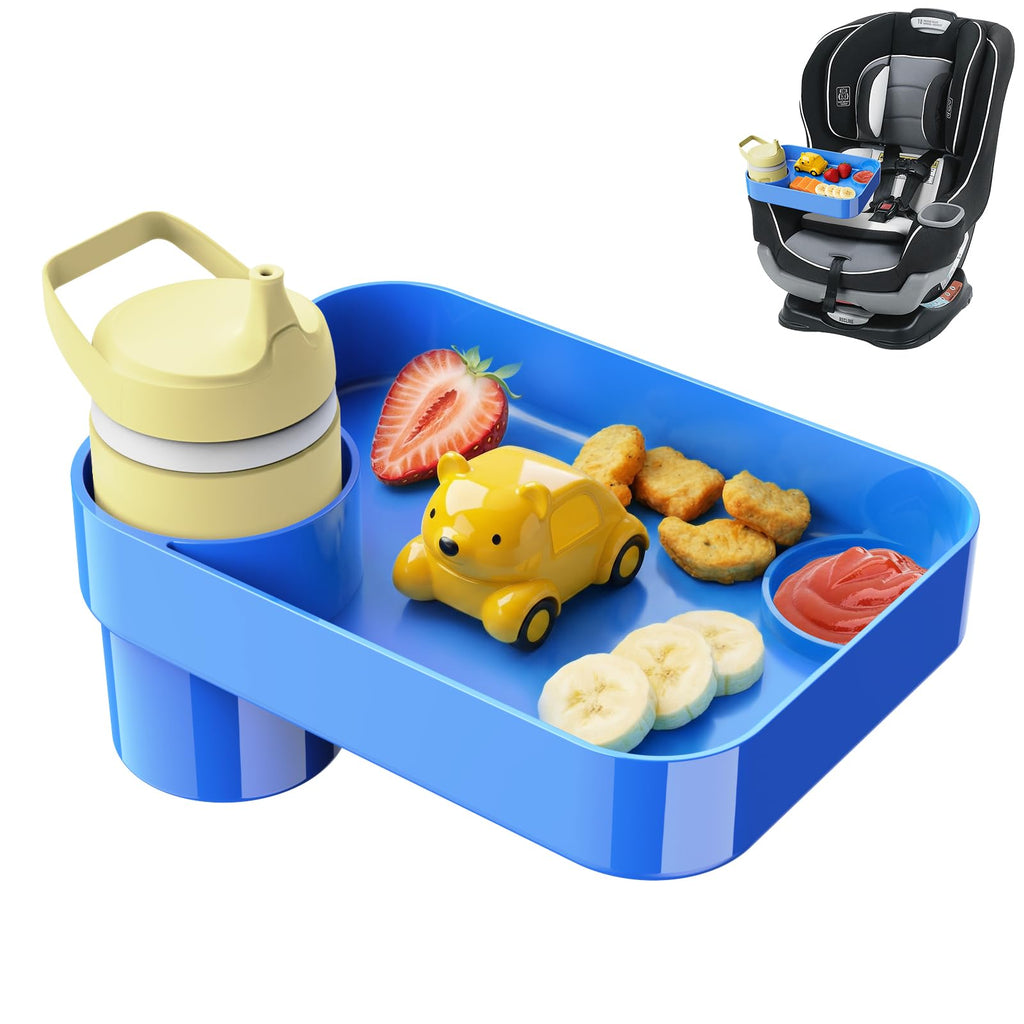 Universal Toddler Car Seat Snack Tray for Road Trips