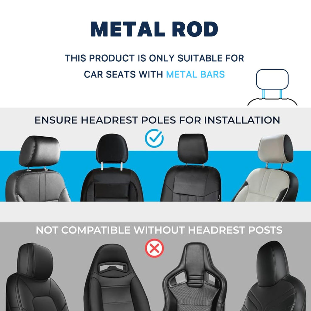 Foldable Steering Wheel & Backseat Car Travel Tray