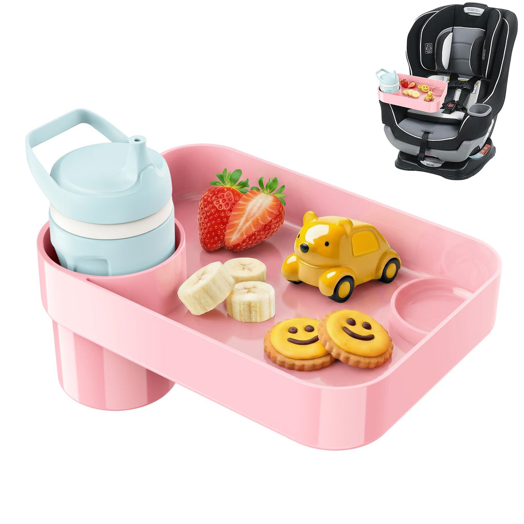Universal Toddler Car Seat Snack Tray for Road Trips