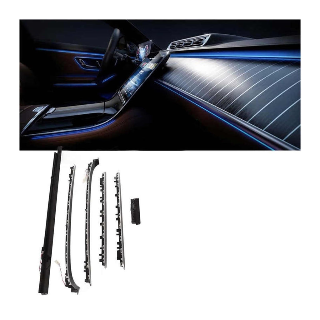 64-Color LED Ambient Lighting Kit for Mercedes S-Class W223