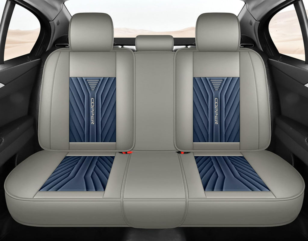 Waterproof PU Leather Full-Set Car Seat Covers for Pets