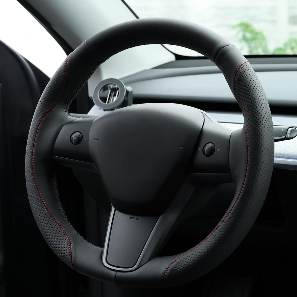 Custom Steering Wheel Cover for Tesla Model 3 & Model Y 2020