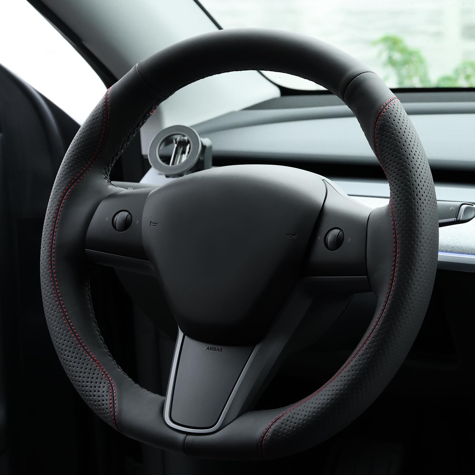 Custom Steering Wheel Cover for Tesla Model 3 & Model Y 2020