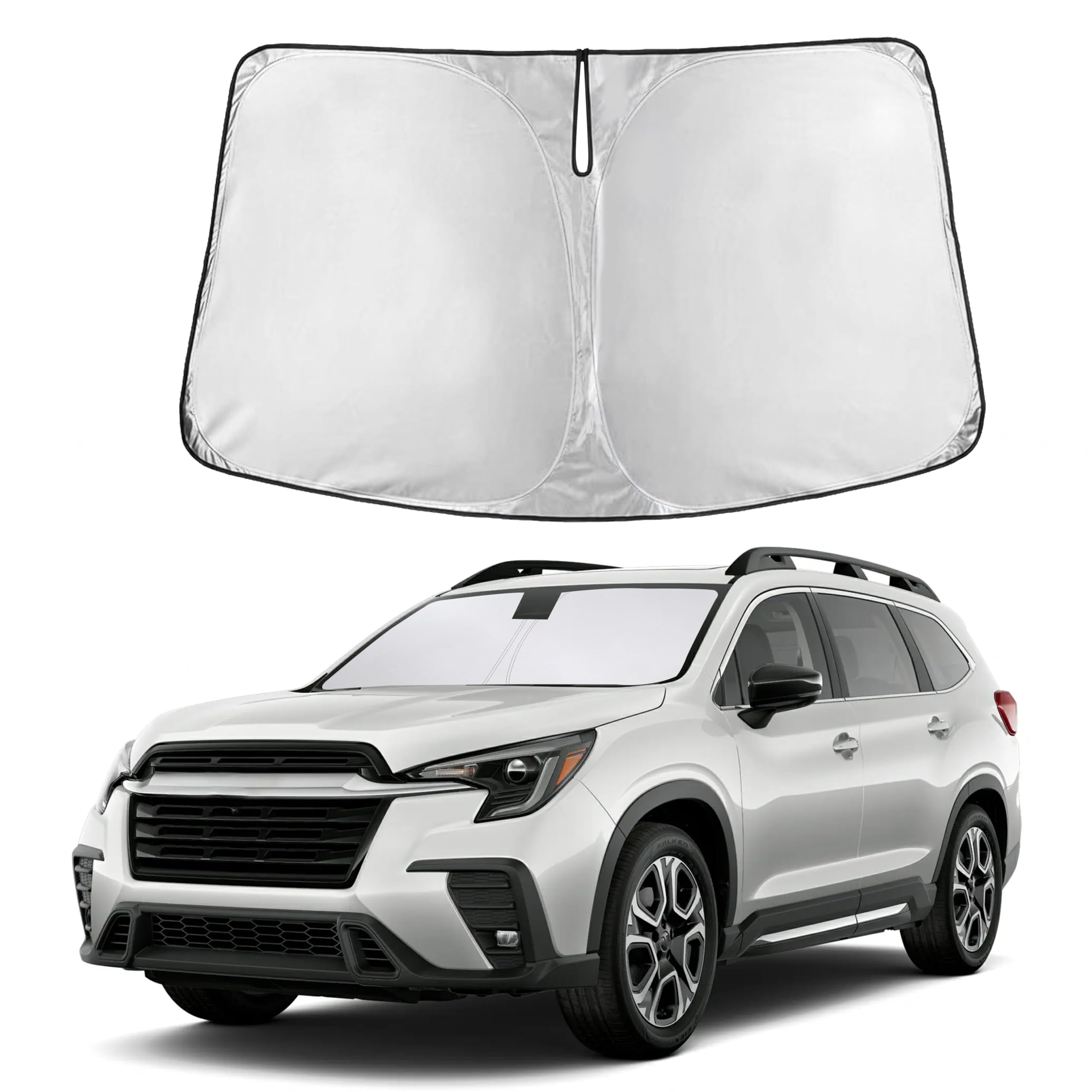 Front Windshield Sun Shade & Car Window Sun Visor
