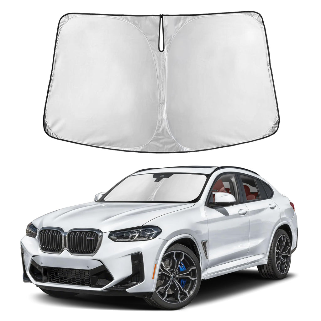 Front Windshield Sun Shade & Car Window Sun Visor