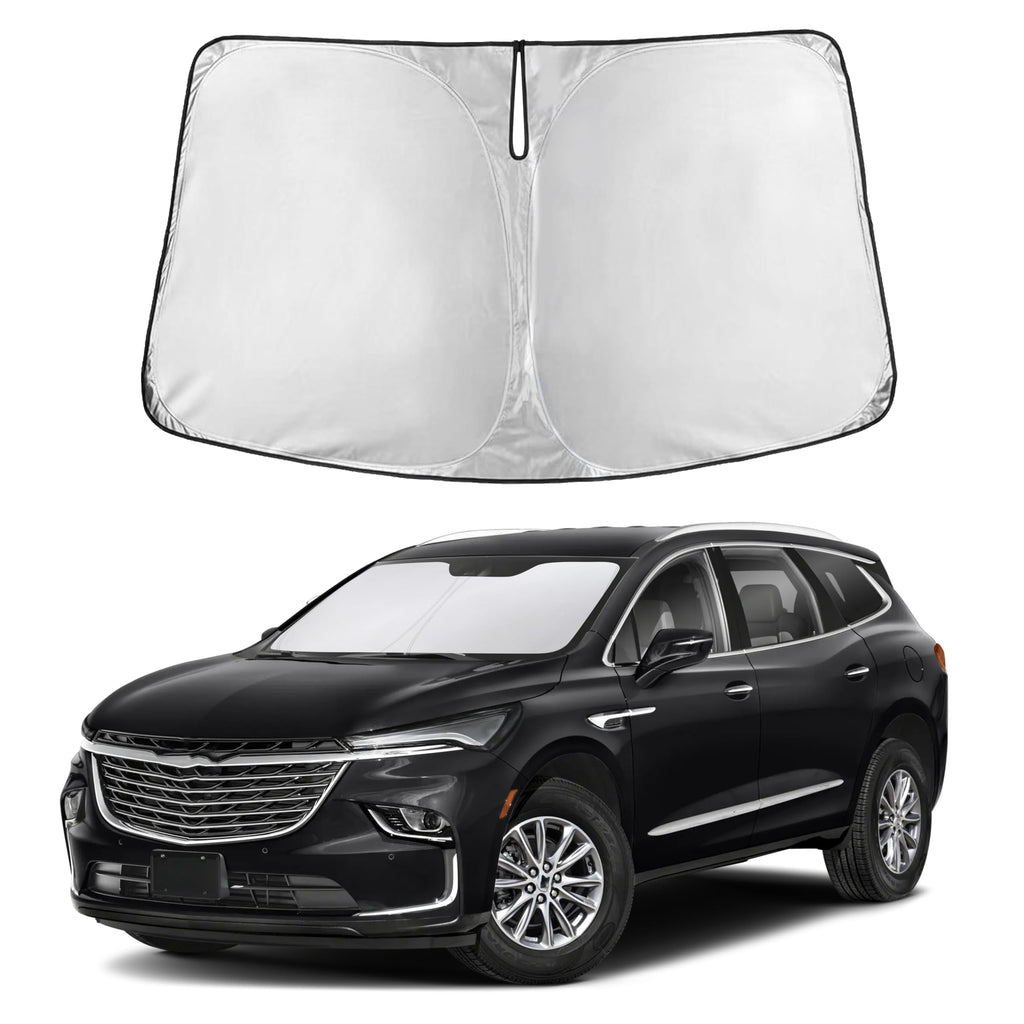 Front Windshield Sun Shade & Car Window Sun Visor