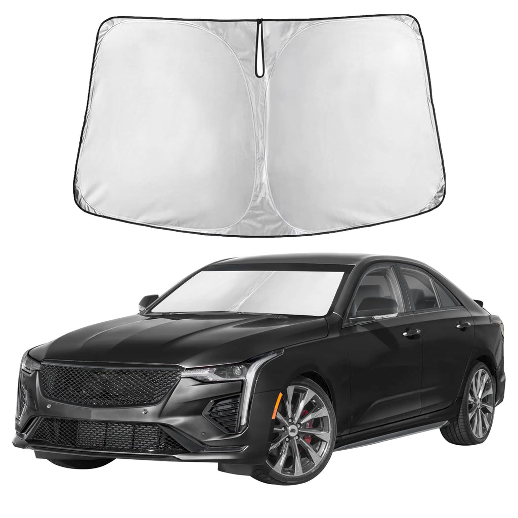 Reflective RV Windshield Sunshade for UV & Heat Protection