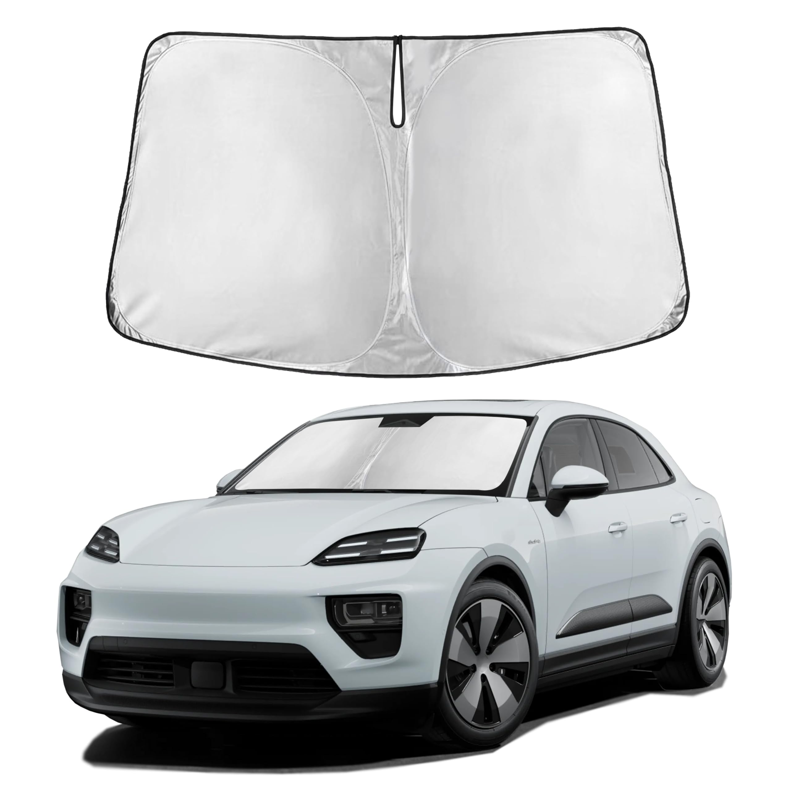 Front Windshield Sun Shade & Car Window Sun Visor