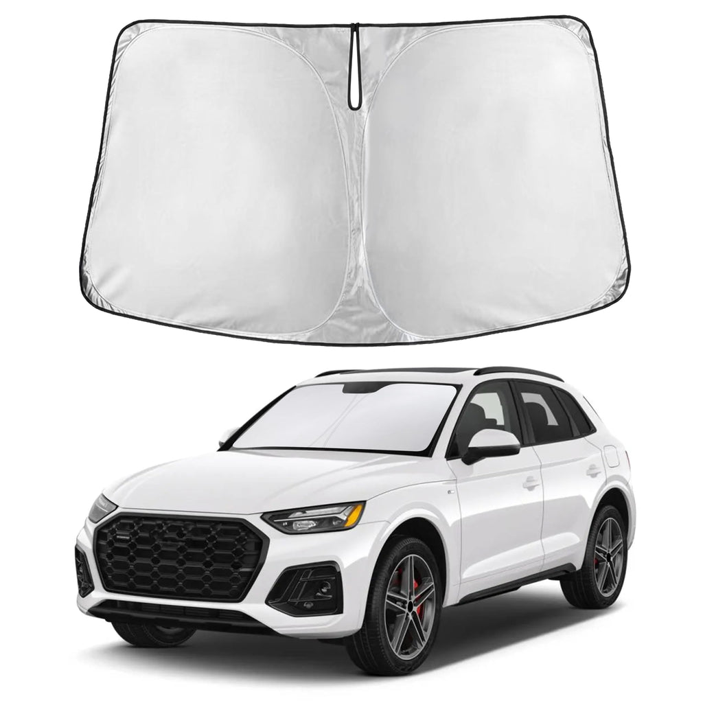 Front Windshield Sun Shade & Car Window Sun Visor